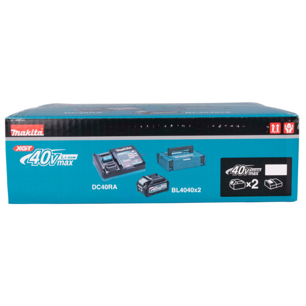 farmaceut procedure Ventilere Makita batteripakke, 2 x Accu Batteri, GTX,4.0AH + 1 x enkelt lynoplader -  DitlevJ.dk