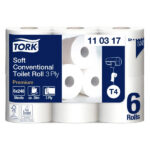 Tork Premium T4 Toiletpapir Ekstra soft, 3-lags, 34,7 m. (110317)