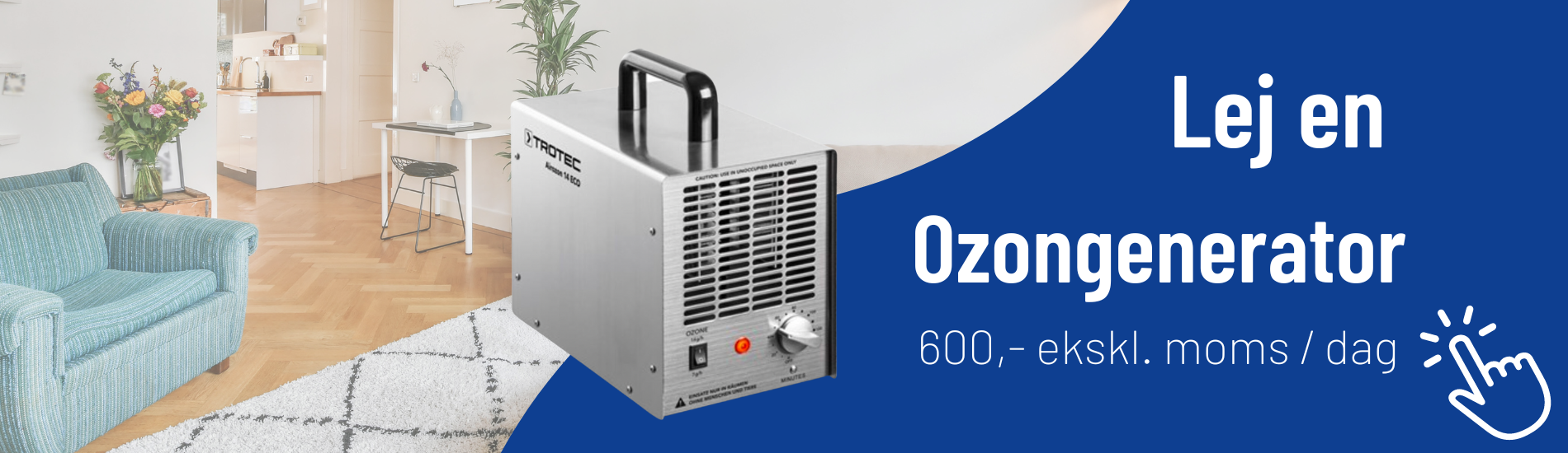 Lej en Ozongenerator